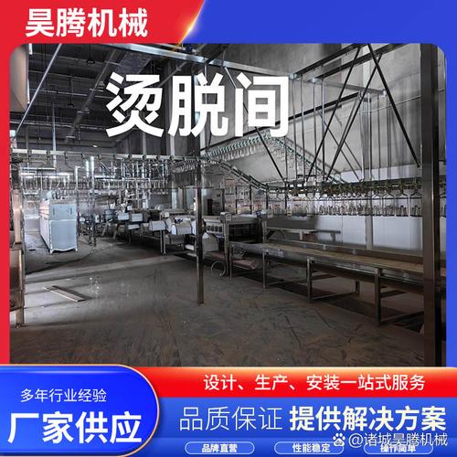 宰雞設(shè)備還可能包括一些輔助設(shè)備,如懸掛流水線,清洗機(jī),提升機(jī),預(yù)冷機(jī)